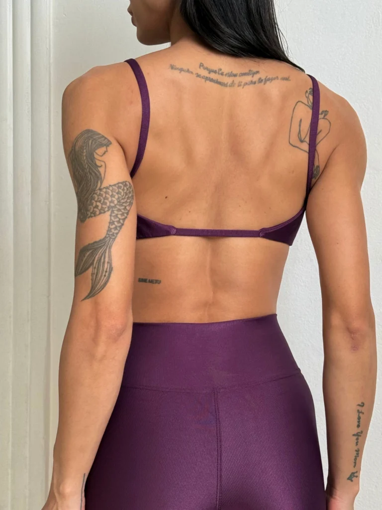 Top fitness Duda Wonder deluxe - vista das costas