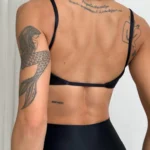 Top fitness Duda Wonder preto - vista das costas